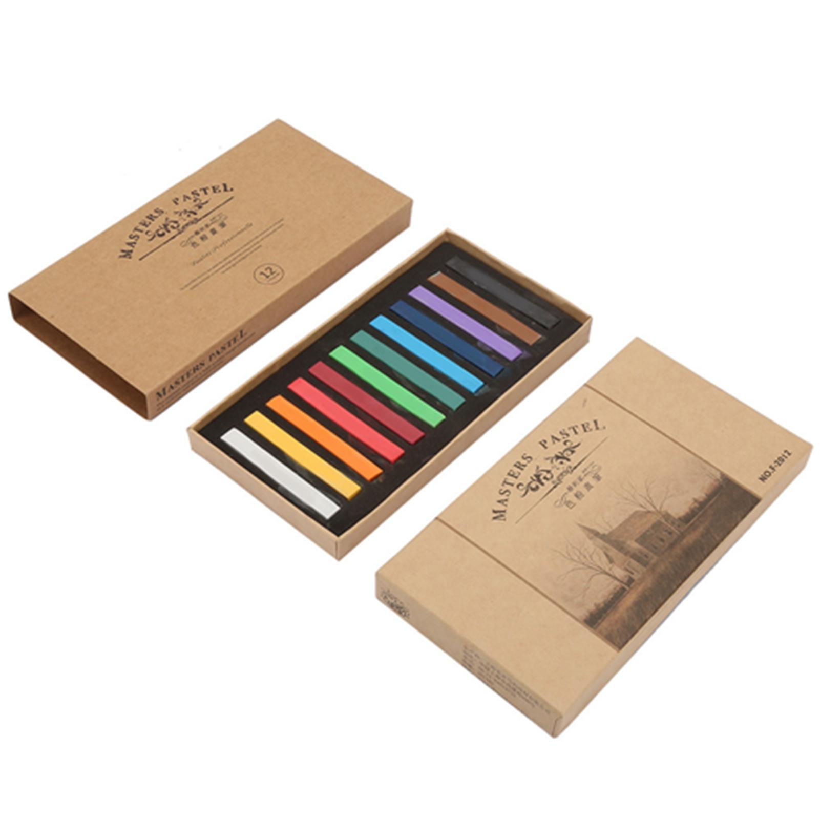 

Флуоресцентные мелки, одноразовые стержни для окрашивания волос, набор мелов для рисования, мелки для рисования 12 Colors