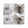 Adjustable Pivot Doors Hinges Anti-Rust Pivot Windows Hinges 360°Universal Joints  Metal Screens