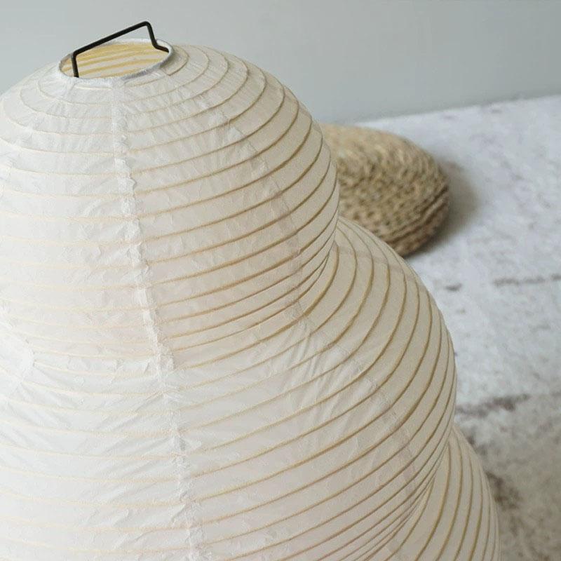Japanese Style LED Rice Paper Desk Lamp Tricolor Dimming Home Art Decoration Lamps Living Room Hotel Bedroom Bedside Night Light