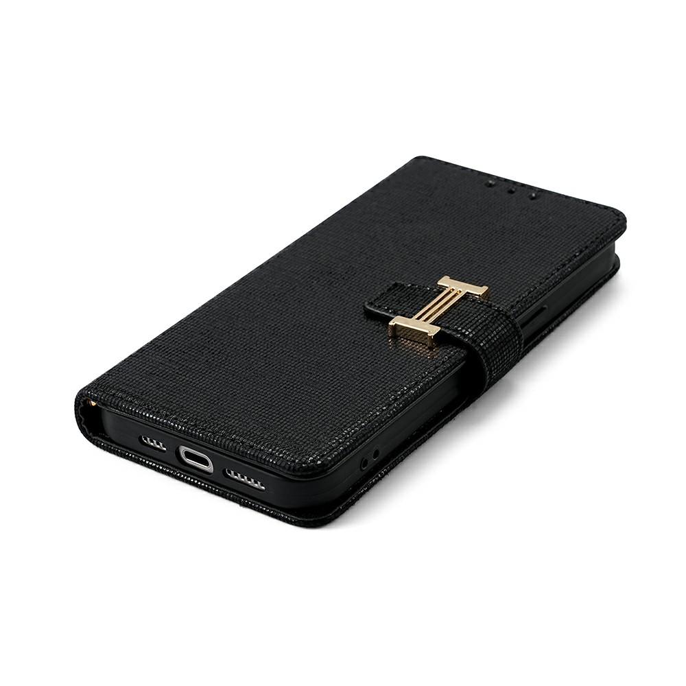 For Xiaomi 17 Pro Max Case Metal I-Buckle PU Leather Wallet Phone Cover