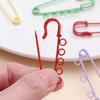 10pcs/lot Colorful Safety Pins Brooch Blank Base Brooch Pins 3/5 Rings Jewelry Pin for DIY Jewelry Making Supplies Accessorie