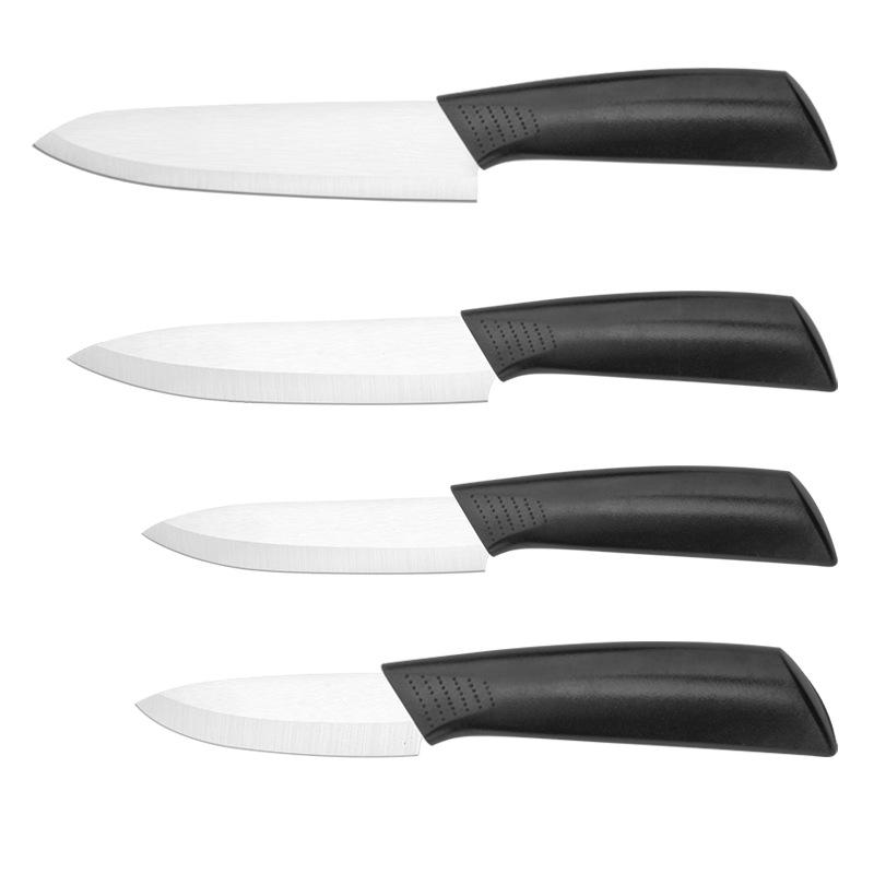 Ceramic Fruit Knife for Kitchen 3 4 5 6 Inch Chef Knife with Sheath Utility Slicing Cooking Tool for Vegetable Rustproof Zirconi