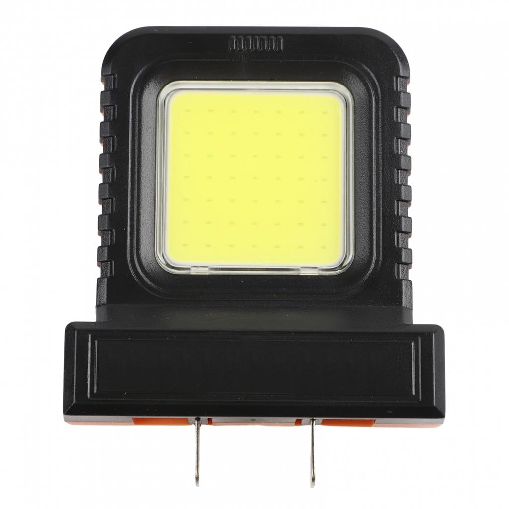 Compact 14W LED Lantern for 20V 21V Batteries Plastic Metal Housing Red Black