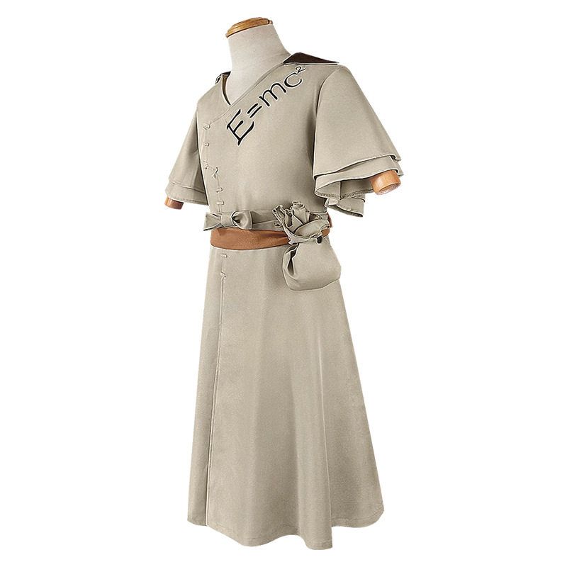 Stone Age Cosplay Costume, New Stone Age Ishigami Senku Cosplay Costume, Dr.Stone Cosplay Anime Stage Costume
