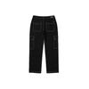 Vans Multi-Pocket Woven Straight Leg Casual Cargo Pants Women pants Black VN0A5DN1BLK