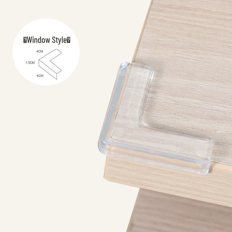 

Безопасные для детей силиконовые уголки для стеклянных столов и стульев