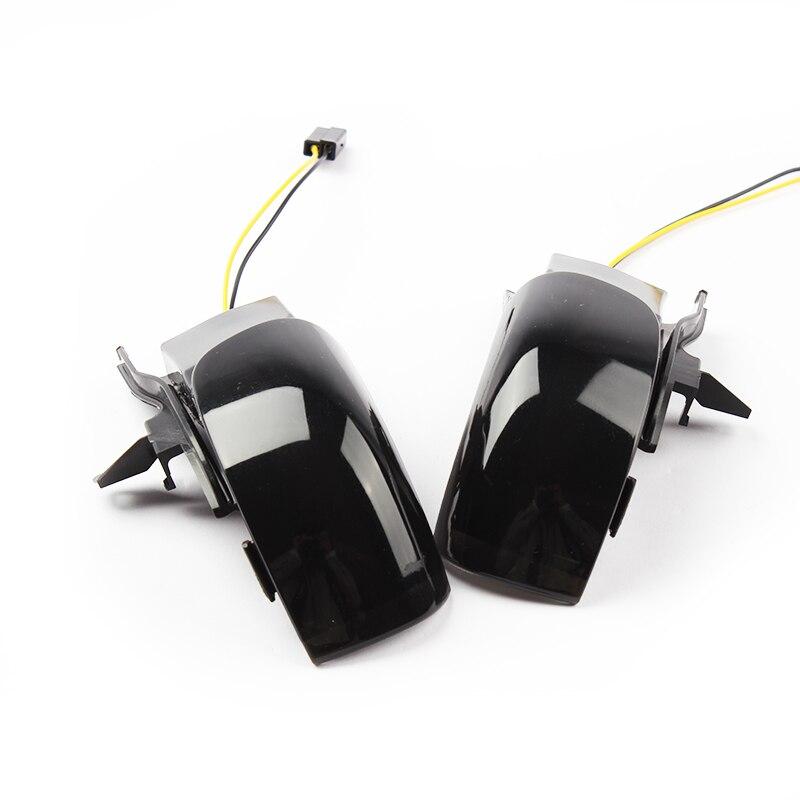 For Volkswagen Touran 1T 2003-2010 2x LED Dynamic Turn Signal Lights Side Wing Rearview Mirror Indicator Blinker Lamps