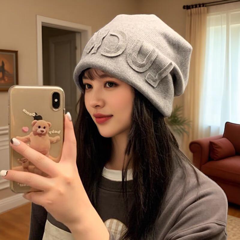 Unisex Warm Ribbed Knit Beanie Hat