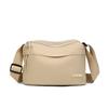 Sac bandoulière en nylon grande capacité pour femmes 3 poches principales compartimenté sac à main d'épaule pour mères shopping
