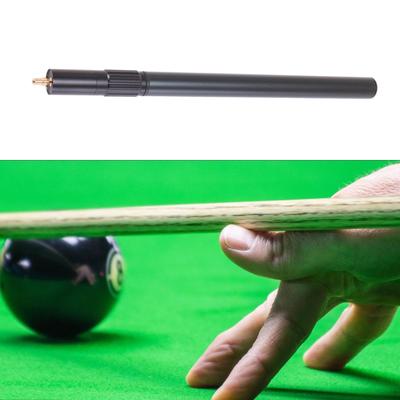 Telescopic Pool Cue Extender End Lengthener Tool Replacement Attachment Professional Accessory