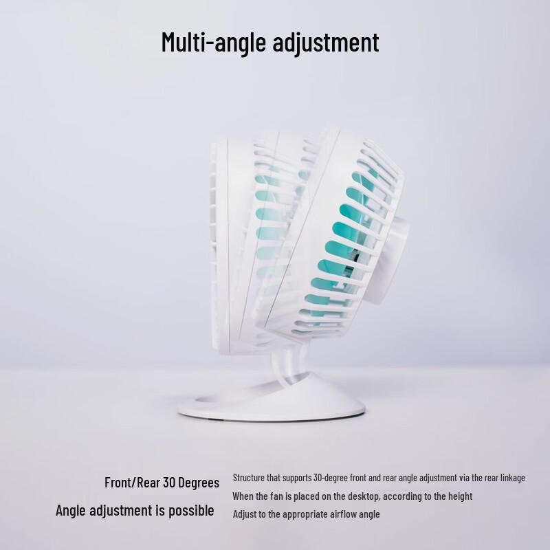 Liuzuyi Mini USB Portable Handheld Desk Fan CN plug (adapter included)