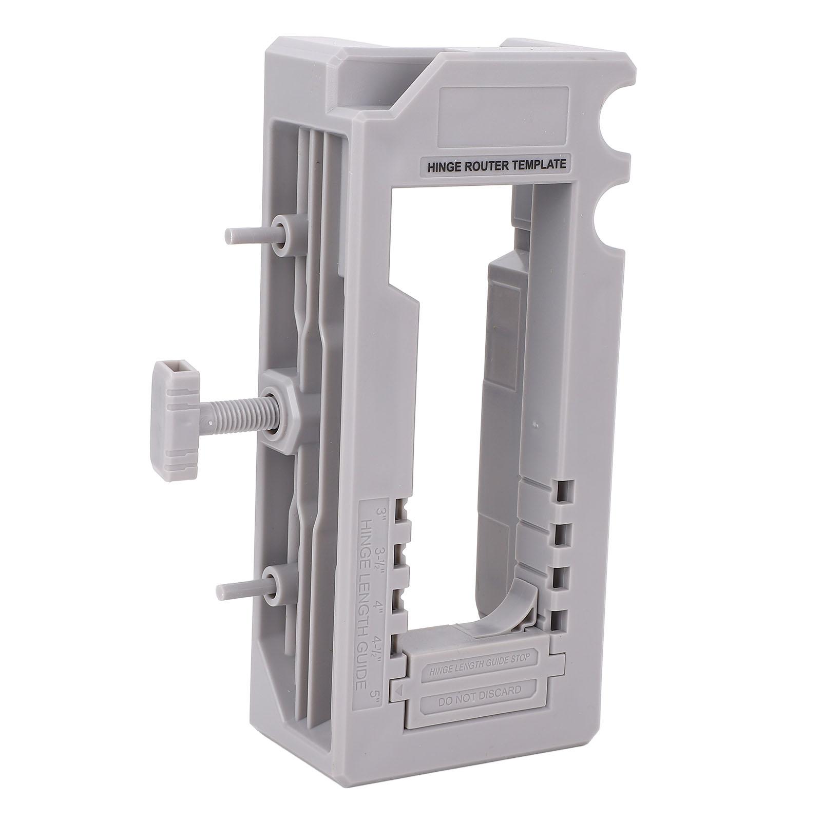 

Кондуктор для фрезера для отверстий дверных петель, регулируемый шаблон для петель, установочный кондуктор, длина 35 дюймов