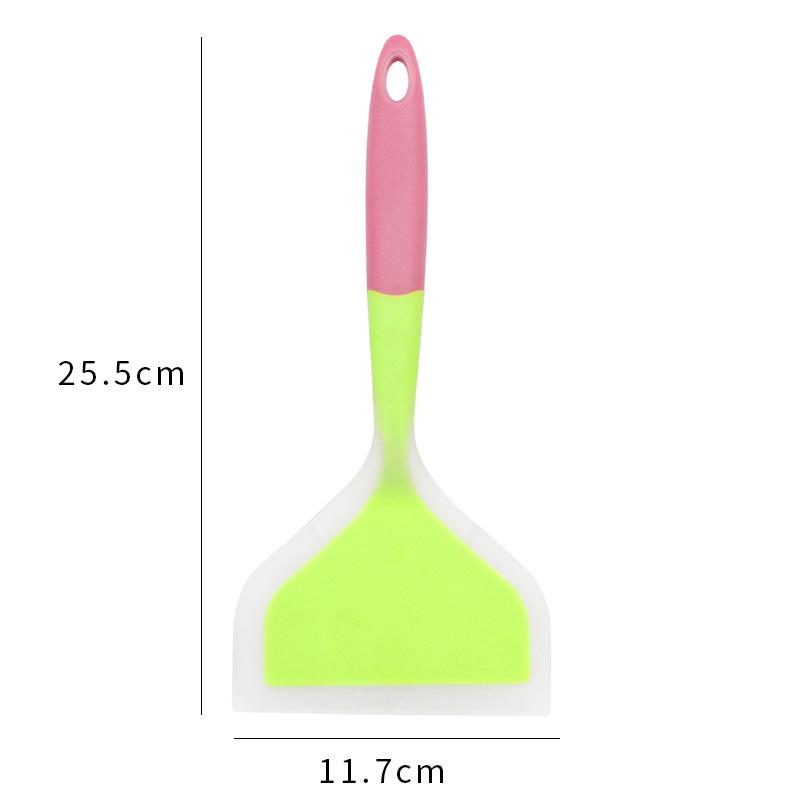 High-Temperature Resistant Silicone Spatula for Non-Stick Pans and Pancakes - Ideal for Tamagoyaki.