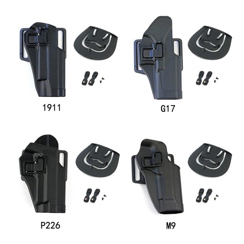 Glock 17 P226 USP 92 Black Left Right Hands Gun Holster
