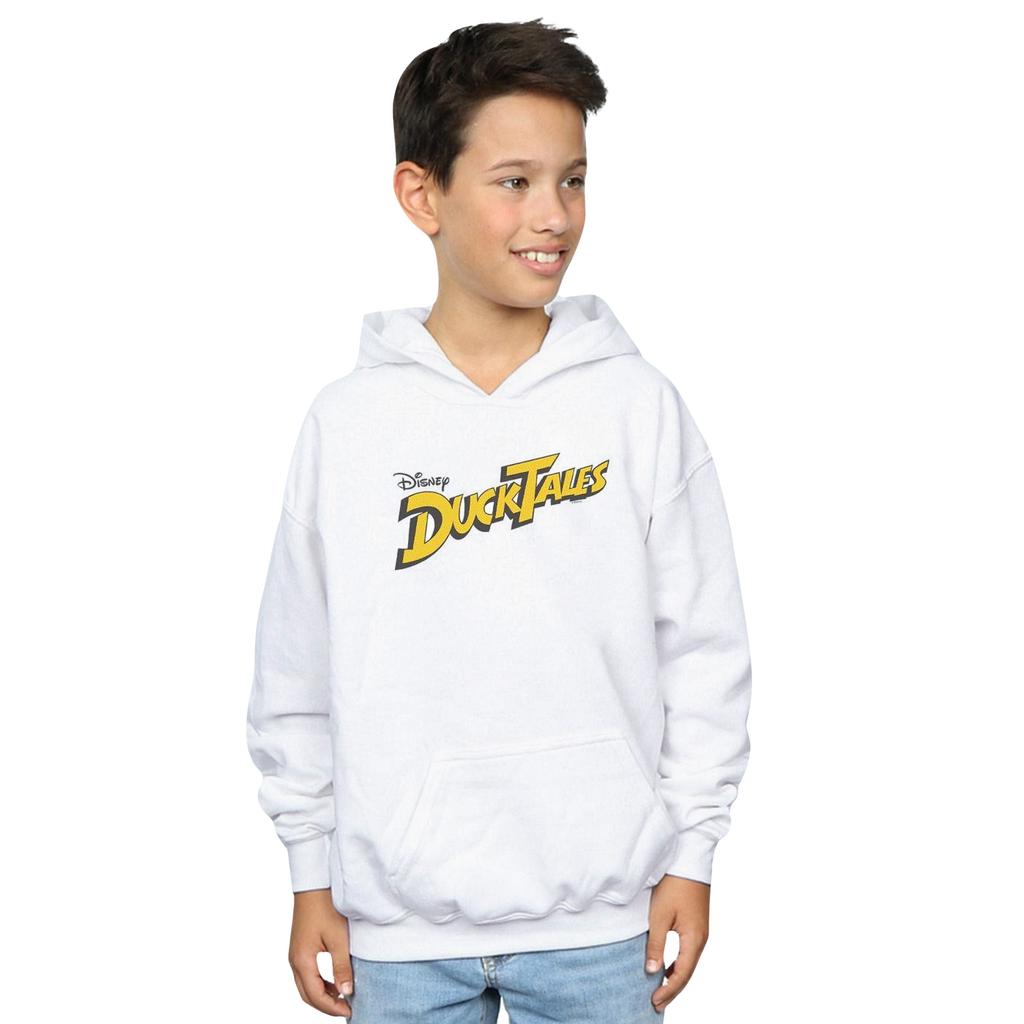 Disney Boys Duck Tales Logo Hoodie