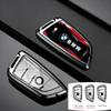 Car Key Case Cover Protector Shell For BMW X1 X3 X4 X5 F15 X6 F16 G30 7 Series G11 F48 F39 520 525 F30 118i Keychain Accessories
