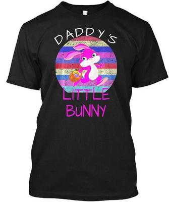BDSM-T-Shirt „Daddy's Little Bunny“ für unterwürfige Fetische, hergestellt in den USA, Größen S bis 5XL