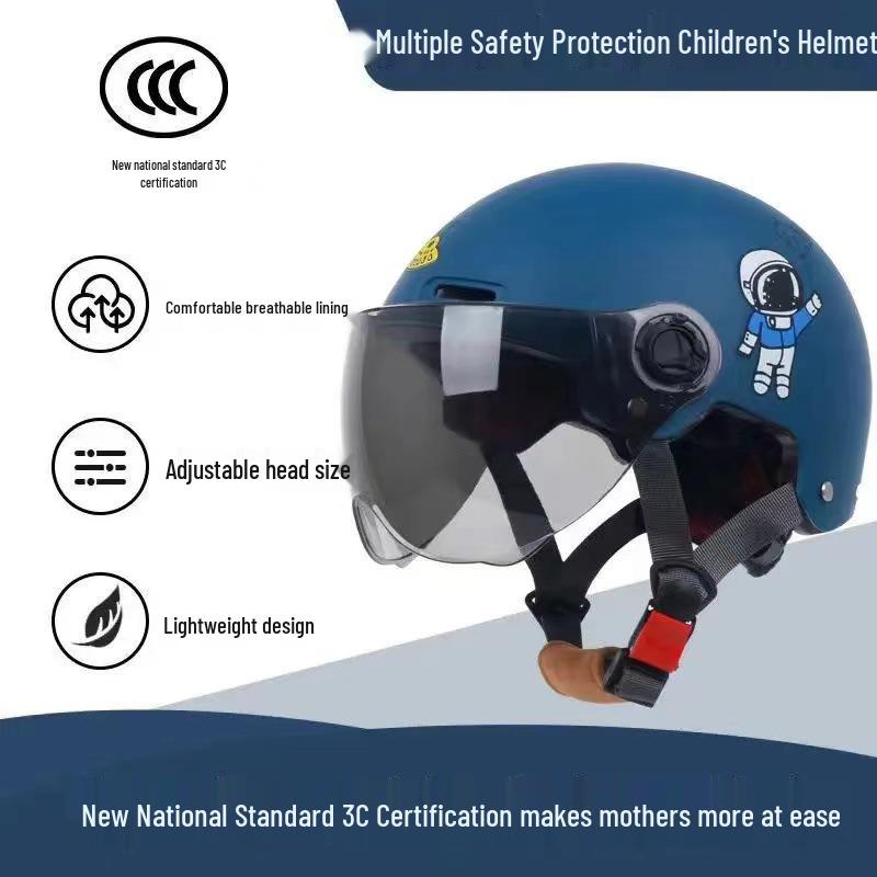 Kindersicherheitshelm 3C-Standard für Elektroroller - Universell passend für alle Jahreszeiten