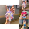 Cartoon Characters Plush Keychain With Magnetic Attachable For Anime Collector Fans