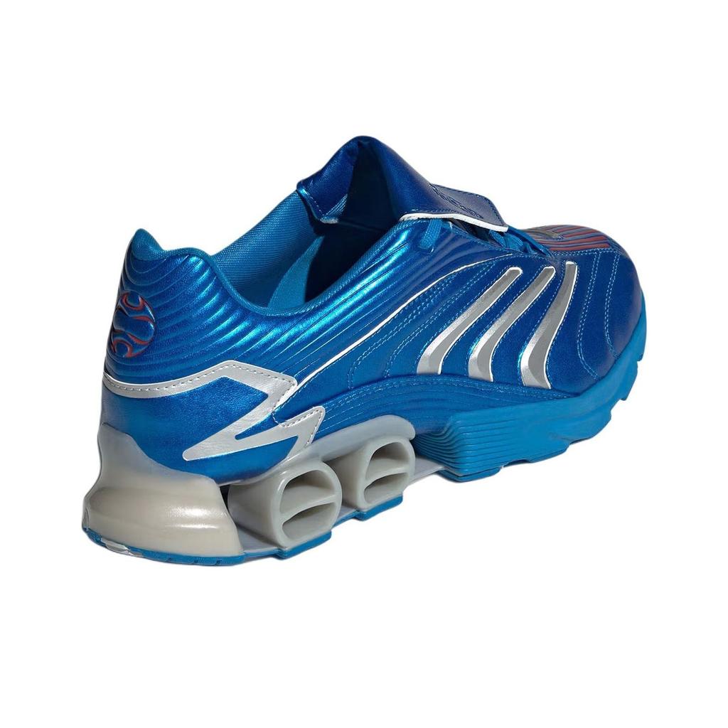 adidas Predator Megaride Metallic Shock Blue Unisex Sportbačiai Sidabro-Metaliniai Geriau-Raudoni JI3515