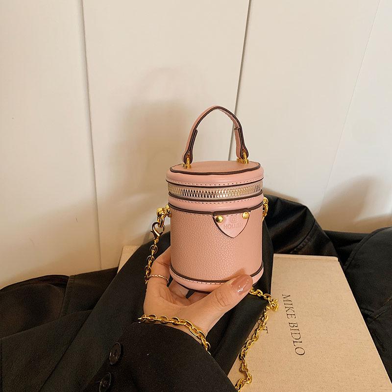 

Мини сумочка для девочек в стиле колор-блок: Осень/Зима Кроссбоди для Родителя и Ребенка с Карманом для Помады