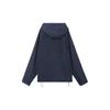 Nike Solid Color Pullover Fleece Hoodie Men Tops Navy-Blue CU4364-410