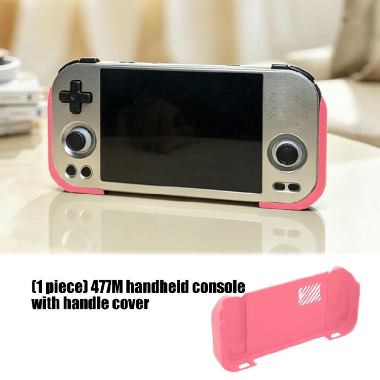 Protective Cover with Grip Handle For RG477M RG 477M Secure Hold Plastic Shell Case Game Console Accessory