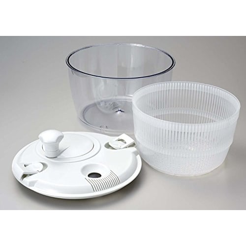 Pearl Metal Resin Vegetable Drainer, Large Capacity, Salad Drainer, Mighty Spinner C-66