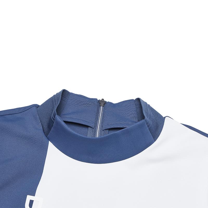 New FILA T Shirt Women's Deep Elegant Blue A11W445218FDB