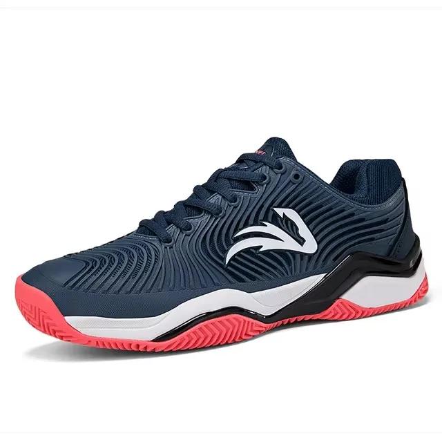 

New Professional Badminton Men Shoes Couple Gym Walking Sneakers Men Volleyball Shoes Outdoor Sports Training Women Tennis Shoes 45 синий