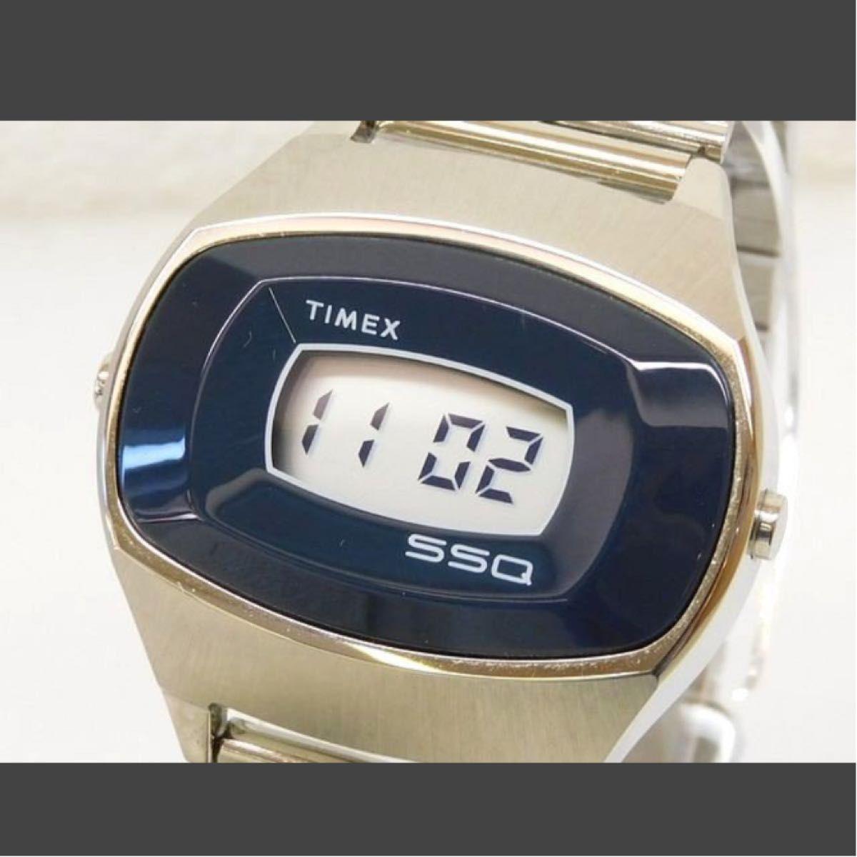 Like new Timex 1975  SSQ Digital Reprint Model TW2Y06100 Men s Watch Quartz TIMEX