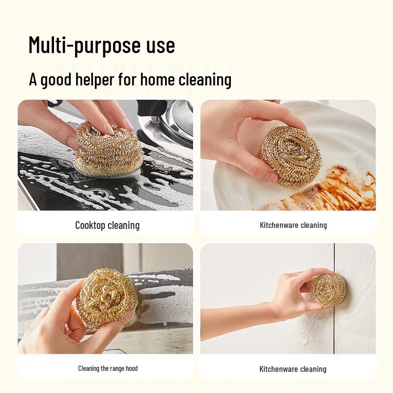 COOKER KING Steel Wool Cleaning Brush