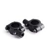 Left and Right Set Motorcycle Handle Mirror Mount Motorcycle Rearview Mirror Mount Clamp Universal