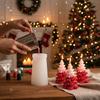 Moule 3D en Silicone pour arbre de noël, époxy irrégulier en forme de feuille de pin de cèdre, pour artisanat en résine, bougie, savon