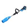 Cordless Leaf Blower 520 CFM 21V Electric Battery Powered Portable Foldable Cleaner for Lawn Patio Snow Blowing Blue US