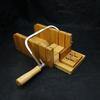 Soap Cutter String Saw Cutting Knife with Wooden Handle Soap Cutter Mold Cutting Making Tool for DIY Candles Trimming