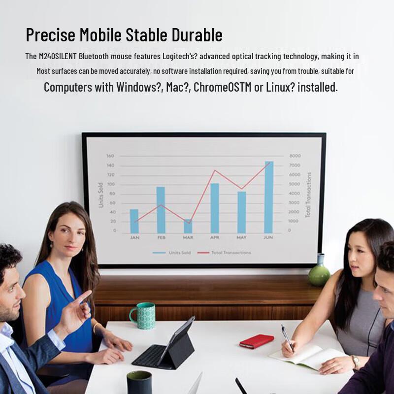 Logitech M240 Silent Bluetooth Mouse