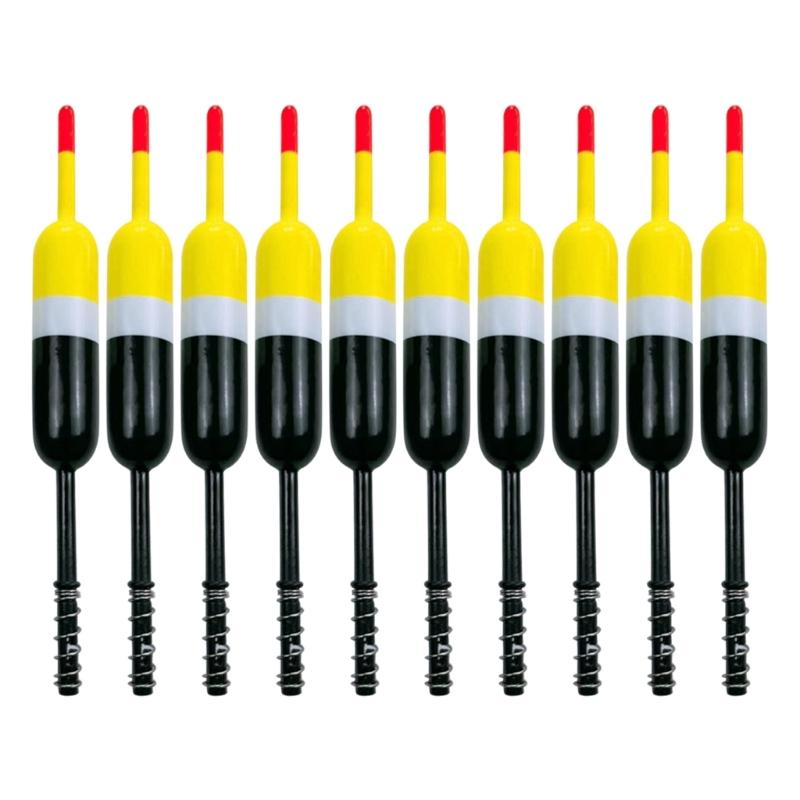 10Pcs Float Fishing Bobbers Balsa Wood Fishing Float Sea Fishing Vertical Float 1