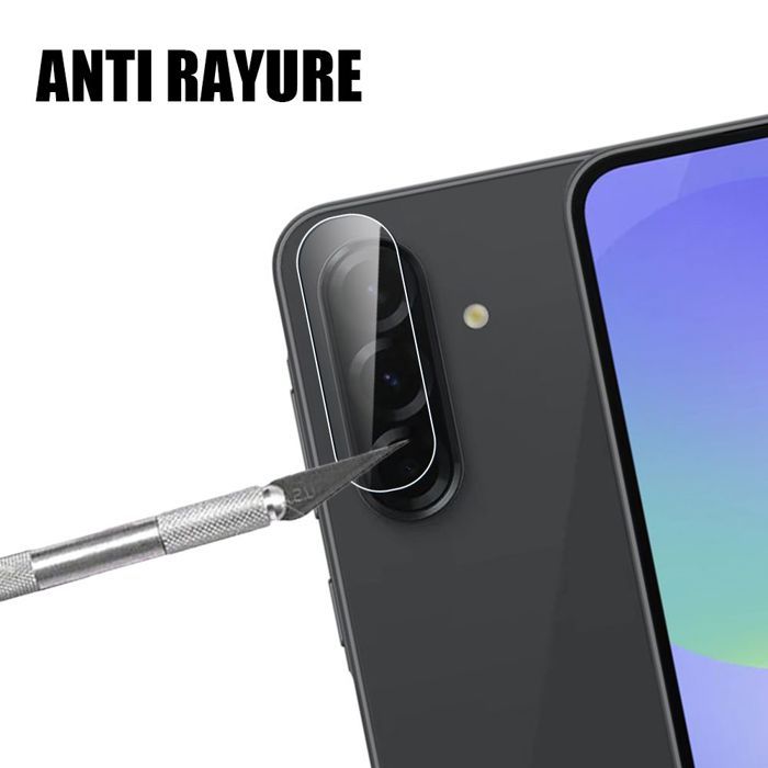 Film de protection - Samsung - Galaxy A36 5G - Verre trempé - Lot de 3 - Résistant aux rayures