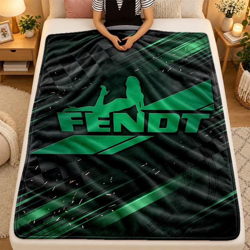 Flannel BlanketFendt Warm Soft Throw Blanket for Indoor Sofa Bed Living Room Use