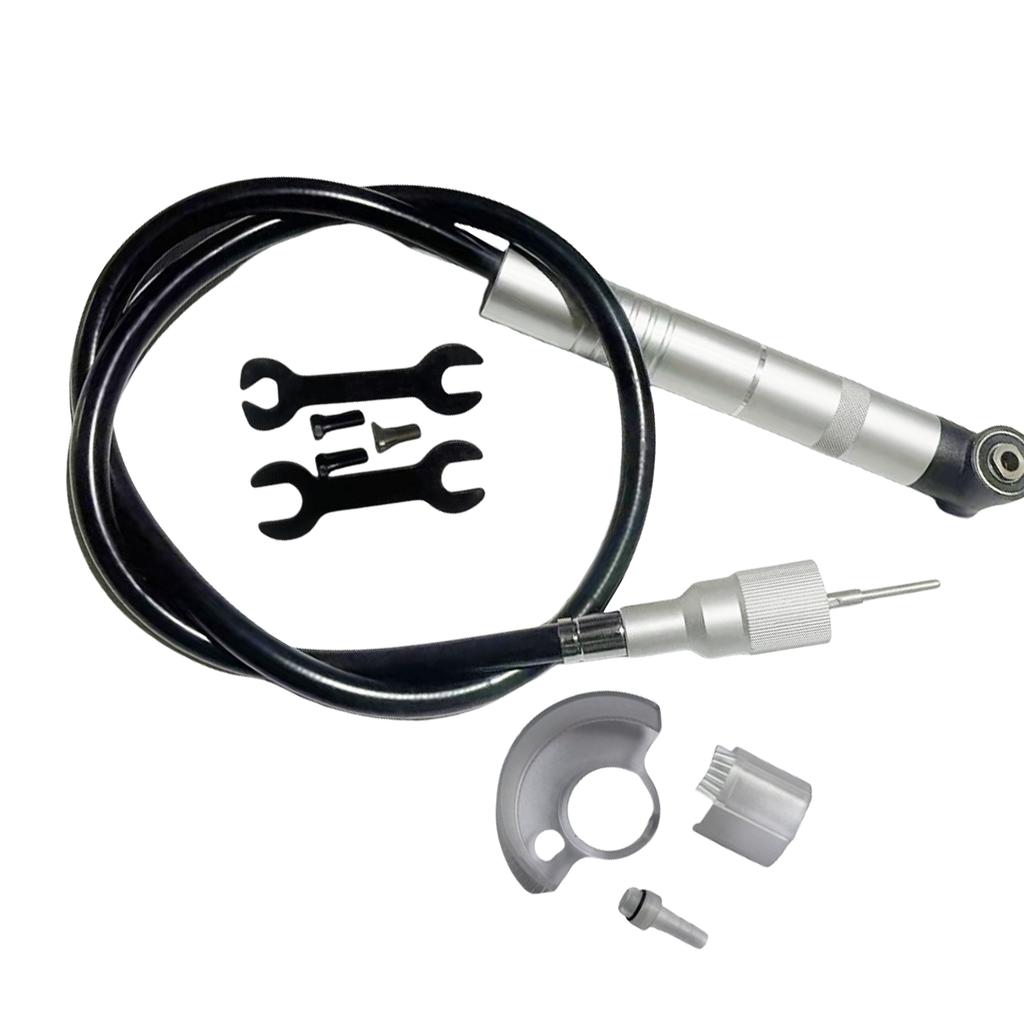 Zestaw Narzędzi do Szlifowania i Polerowania Mini Szlifierka Ręczna z Głowicą Przenoszącą Pod Kątem 90 Stopni do Metalu Drewna Plastiku