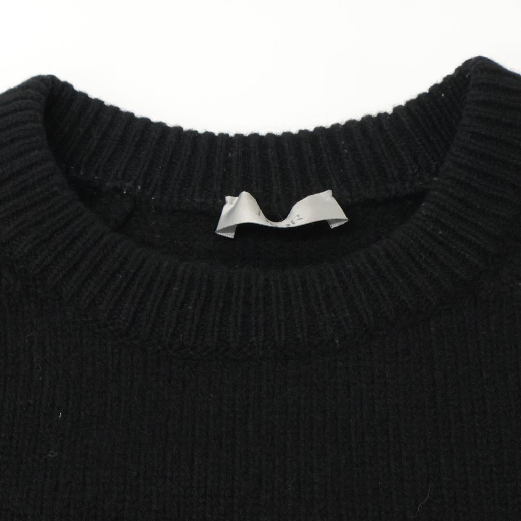 Dior Czarne 213M640AT298 Atelier Haftowane Dzianinowe topy M czarnyUżywany