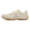 Li Ning Minimalist Fashion Shock Absorbing Wear Resistant Low Top Casual Shoes Women Sneaker Off-White Xuan-Paper-White AZGV030-4