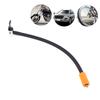 New#1PC Fine Thread Inflation Hose Adapter 30CM Car Tire Air Inflator Hose M6 Locking Air Chuck With Standard Tire Valve Tire Chucks 1