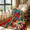 Spider Man Action Pose Blanket Blanket Soft And Comfortable Bedroom Digital Printing Machine Washable