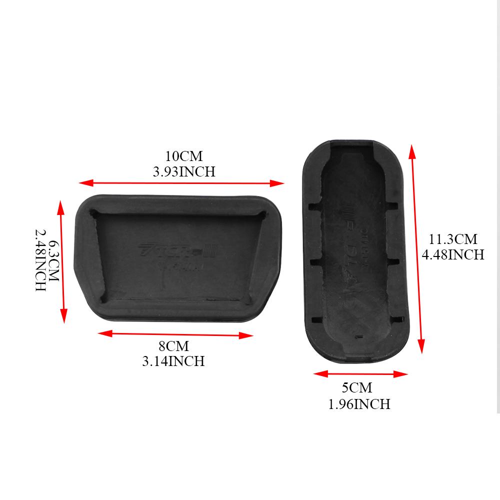 AT Car Pedals for Toyota C-HR Fortuner Innova Hilux Revo 2016 - 2021 Harrier 2005-2013 Sienta 2015-2018 Auto Pedal Cover