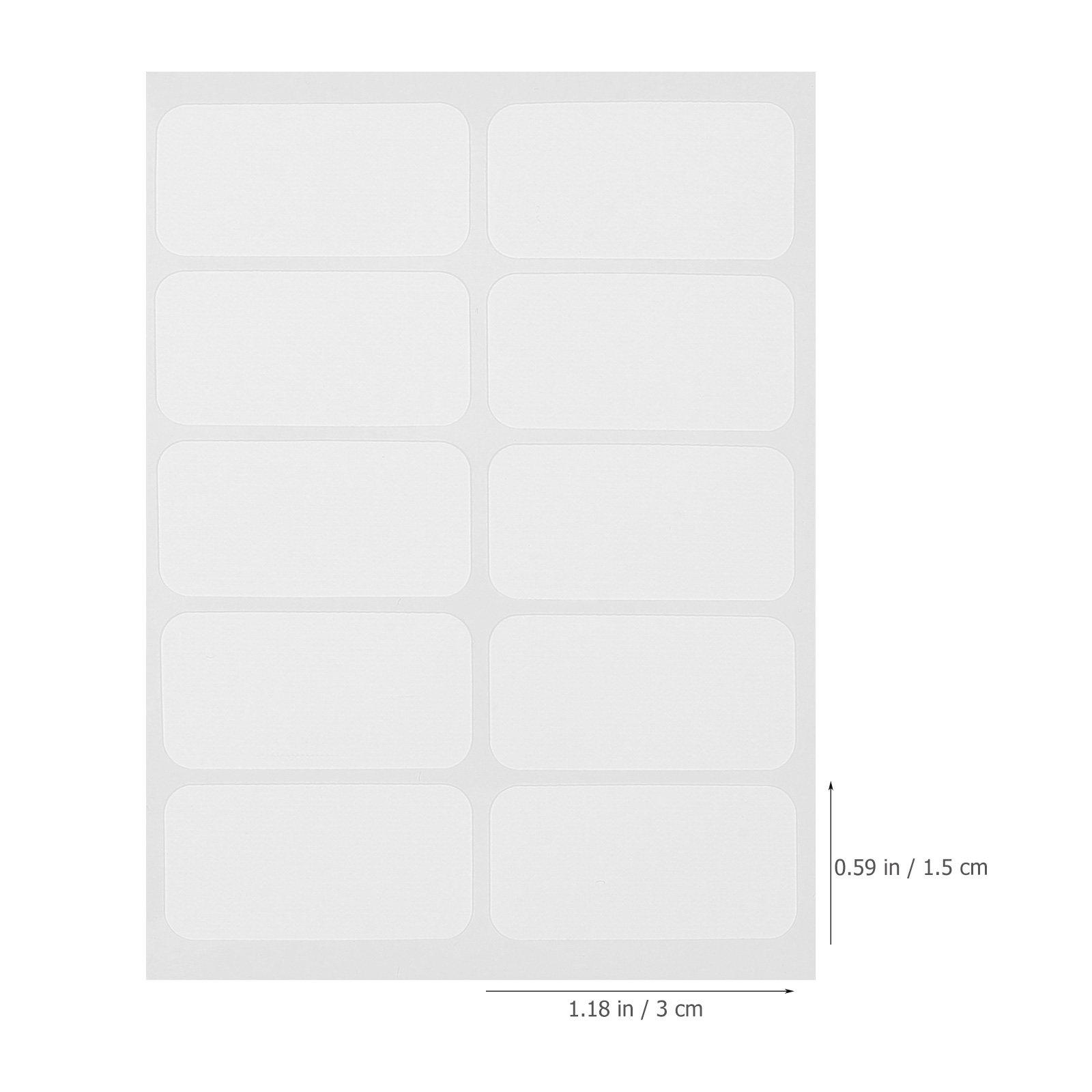 

120Pcs No Iron Fabric Labels Writable Laundry Stickers for Clothing Garment Name Tags Washable Clothing Labels for Kids Daycare