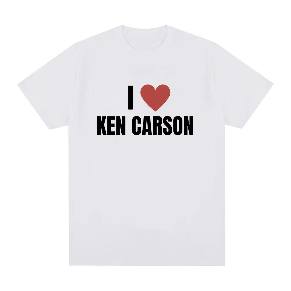 I Love Ken Carson T Shirts Unisex Women Fashion Hip Hop TShirt Cotton Casual Cozy Oversized Short Sleeve Tshirts Streetwear