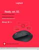 Logitech M720 Bluetooth Dual-Mode Ergonomic Wireless Mouse