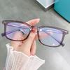 Clear Frame Small Rectangle Blue Light Blocking Glasses for Women Men Myopia Computer Eyewear Transparent Optics